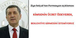 Milli eğitim bakanı ziya selçuk, trt haber'de eğitime ilişkin soruları yanıtladı. Milli Egitim Bakani Ndan Formasyon Aciklamasi Memurlar Net