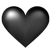 Best We Heart It Transparent Background In 2020 Black Heart Emoji Transparent Background Black Pink