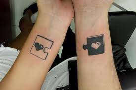 Learn about the story of couple tats and symbolism. 40 Cool Puzzle Piece Tattoo Design Ideas Hative