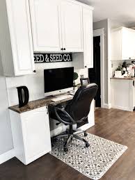 Updating An Old Office Chair Mat Home On Mount Forest Office Chair Mat Chair Mats Office Chair Diy