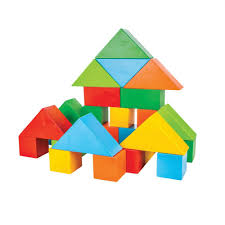 Activitate de reprezentare a figurilor geometrice. Set 30 Cuburi De Constructie Figuri Geometrice Mari Emag Ro