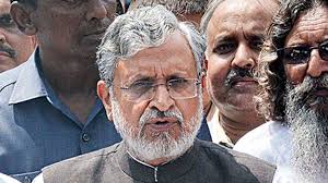 Sushil kumar modi, deputy chief minister, bihar. All Eyes On Nitish Sushil Jodi As Congress Does A Balancing Act Telegraph India