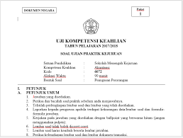 Contoh soal lsp akuntansi smk. Soal Ukk Akuntansi Tahun Pelajaran 2017 2018 Berdasarkan Kurikulum 2013