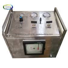 Pneumatic Hydrostatic High Pressure Test Pump With Pressure Chart Recorder