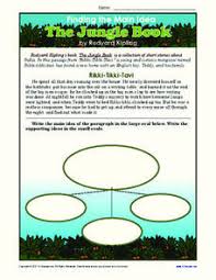 You can & download or print using the browser document reader options. The Jungle Book Lesson Plans Worksheets Lesson Planet