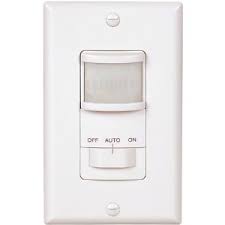 Cooper Wiring Devices K6105w L Single Pole Motion Activated Occupancy Sensor Switch White Motion Sensor Tools