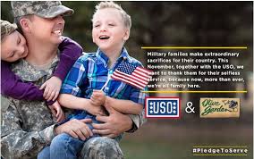 Olive Garden November Is Military Family Appreciation Month Veterans Day Discounts Military Family Veterans Day Activities