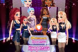 Puedes jugar a vestir a tus estrellas kpop, realizarles cambios de look y mucho mas. Princesses K Pop Idols Juegos Gratis