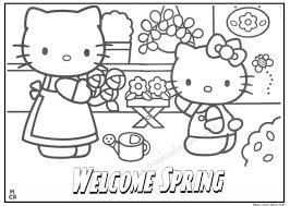 Keep your kids busy doing something fun and creative by printing out free coloring pages. Spring Coloring Pages 10 Coloring Home