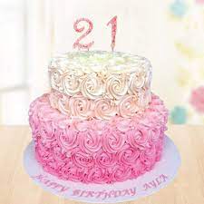 I know it's felt like forever, and honestly, i was so burnt out after holiday season that i couldn't even begin thinking about working on new recipes or diys. Buy Cake In 2 Tier Flower Design Online At Best Price Od