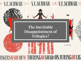 The Inevitable Disappointment Of Trilogies Thoughts On A Conjuring Of Light Falling Letters