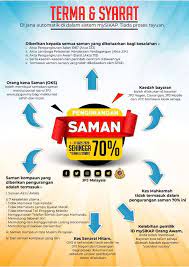 Untuk semak status senarai hitam atau blacklist. Cara Dapatkan Diskaun Saman Jpj 70 Dari 1 31 Ogos 2020