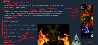 About 219 results (0.3 seconds). The True Meaning Behind Scott S Post Fivenightsatfreddys
