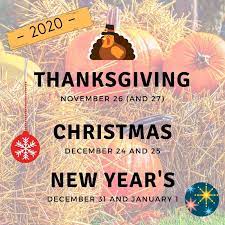 When is thanksgiving next year. Get Your Holiday Time Off Approved For Thanksgiving Christmas And New Year S Vacationcounts