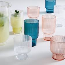 Sites concerning italian back stamps. Fluted Acrylic Glassware