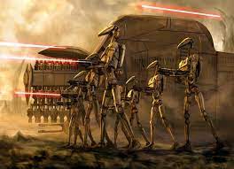 Trade Federation Battle Droids Star Wars Star Wars Images Star Wars Models