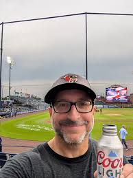 At tonight's baseball game.