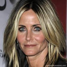 courteney cox yeux verts blonde Prompts