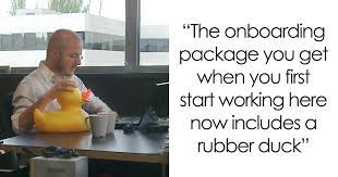 Maybe you would like to learn more about one of these? Programmer Explains Why They Keep Rubber Ducks By Their Computers Bored Panda