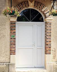 Remplacement D Une Porte Tiercee A Imposte Vitree Menuiserie Exterieure Portes Brique Pleine