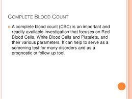 Complete Blood Count Interpretations