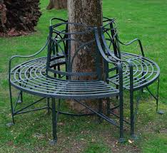 58 inches (148 cm) tree diameter: Round Tree Bench
