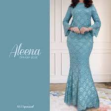 See more ideas about fashion, baju kurung lace, kebaya dress. Clearance Rm89 Aleena Baju Kurung Moden Full Lace Brocade Pattern Slim Cutting Muslimah Size S M Shopee Malaysia
