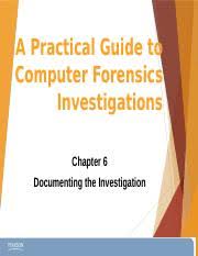 Practical guide to computer forensics investigations, a (pearson it cybersecurity curriculum (itcc)) Computer Forensics Ch 8 Pptx A Practical Guide To Computer Forensics Investigations Chapter 8 Network Forensics Chapter 8 Objectives Understand The Course Hero