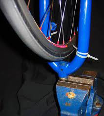 Seems like a good deal vs $30 in parts and the time. Make Your Own Low Budget Wheel Truing Stand Make