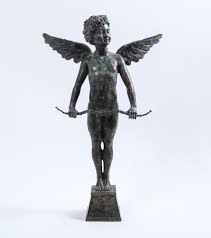 Auguste Moreau Vici Bronze Sculpture Of Cupid Bronze Sculpture Bronze Sculpture Art Western Bronze Sculpture
