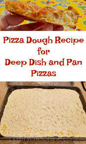 learn to make this one simple honest recipe for pizza dough and you will be making pan pizzas pizza recipes homemade pizza recipes dough pizza crust recipe