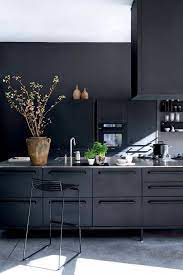 See more ideas about black kitchens, black kitchen cabinets, kitchen design. 43 Dramatic Black Kitchens That Make A Bold Statement Interior Design Kitchen Black Kitchen Decor Black Kitchens