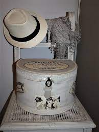 Decorative Box Retro Hat Box Storage Box Retro Hats Hat Box Decorative Boxes