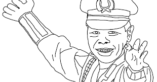 Aulia pak guru proyek untuk dicoba. Koleksi 16 Gambar Polisi Kartun Untuk Mewarnai Kataucap