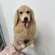 Realistic Golden Retriever Stuffed Animal