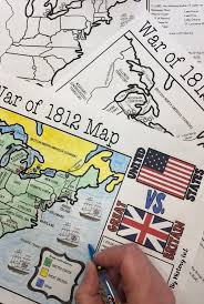 This Activity Will Help Students Better Understand The War Of 1812 They Will Label Colo Map Activities Social Studies Middle School Homeschool Social Studies