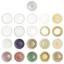 Give your entire food presentation a great look with this 13 round, copper acrylic lacquer. China Wholesale Round Beaded Rim Glass Gold Clear Copper Vintage Silver Charger Plates Wedding Decoration Photos Pictures Made In China Com