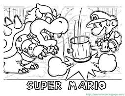 Super mario galaxy is a 3d platform game developed by nintendo ead tokyo. Mario 3d Bowser 039 S Fury Coloring Pages