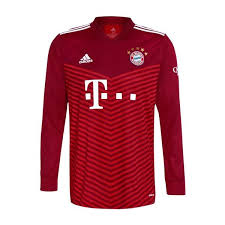 Branded adidas product in the standard version intended for fans. Bayern Munchen Home Shirt 2021 22 Kids Long Sleeves Pre Order Www Unisportstore Com