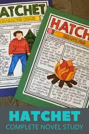 Hatchet By Gary Paulsen Book Study In 2021 Middle School Reading Hatchet Novel Study Hatchet Book Study