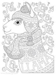 Llama Coloring Page In 2020 Christmas Coloring Pages Coloring Pages Coloring Books