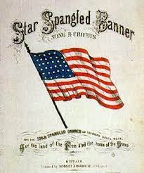 The Star Spangled Banner Is The National Anthem Of The United States It Was Written In 1814 By Francis Scott K Patriotic Images Star Spangled Banner Patriotic