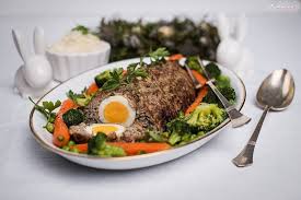 Rezept Fur Einen Traditionellen Osterhackbraten Mit Reis Rezept Hackbraten Mit Ei Rezepte Einfache Gerichte