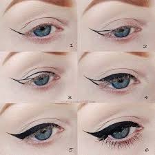 Avoid a complete circle of eyeliner around your eyes, which looks harsh and smears easily from your tears. Cool Tips For Beginners How To Do Winged Eyeliner Cat Eye Makeup Tutorial Cat Eye Makeup Makeup