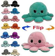 Cute Octopus Doll Double Sided Flip Octopus Plush Toy In 2021 Octopus Plush Octopus Stuffed Animal Cute Octopus