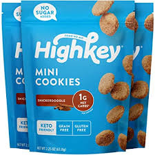 This easy sugar free cookie recipe requires only 6 ingredients and is gluten free, grain free, low carb and suitable for diabetics. Buy Highkey Keto Snacks Low Carb Snickerdoodle Cookie Paleo Diabetic Diet Friendly Gluten Free Low Sugar Dessert Treats Sweets Ketogenic Products Healthy Protein Cookies Packaging May Vary 3 Pack