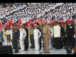 The first prime minister of malaysia. Pm Laung Merdeka 7 Kali Gaya Tunku Abdul Rahman Youtube