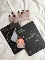 Pin By 𝓜𝓮𝓰 On Bts Bts Merch Album Bts Love Yourself Album