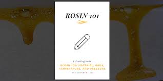 Rosin 101 Material Bags Temperature And Pressure