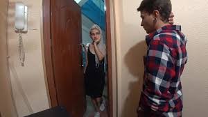 Russian hussy gets creampie in her anus for cash